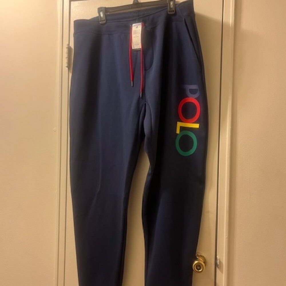 Polo Ralph Lauren Polo Logo Fleece Jogger Sweatpants Men’s 2XL